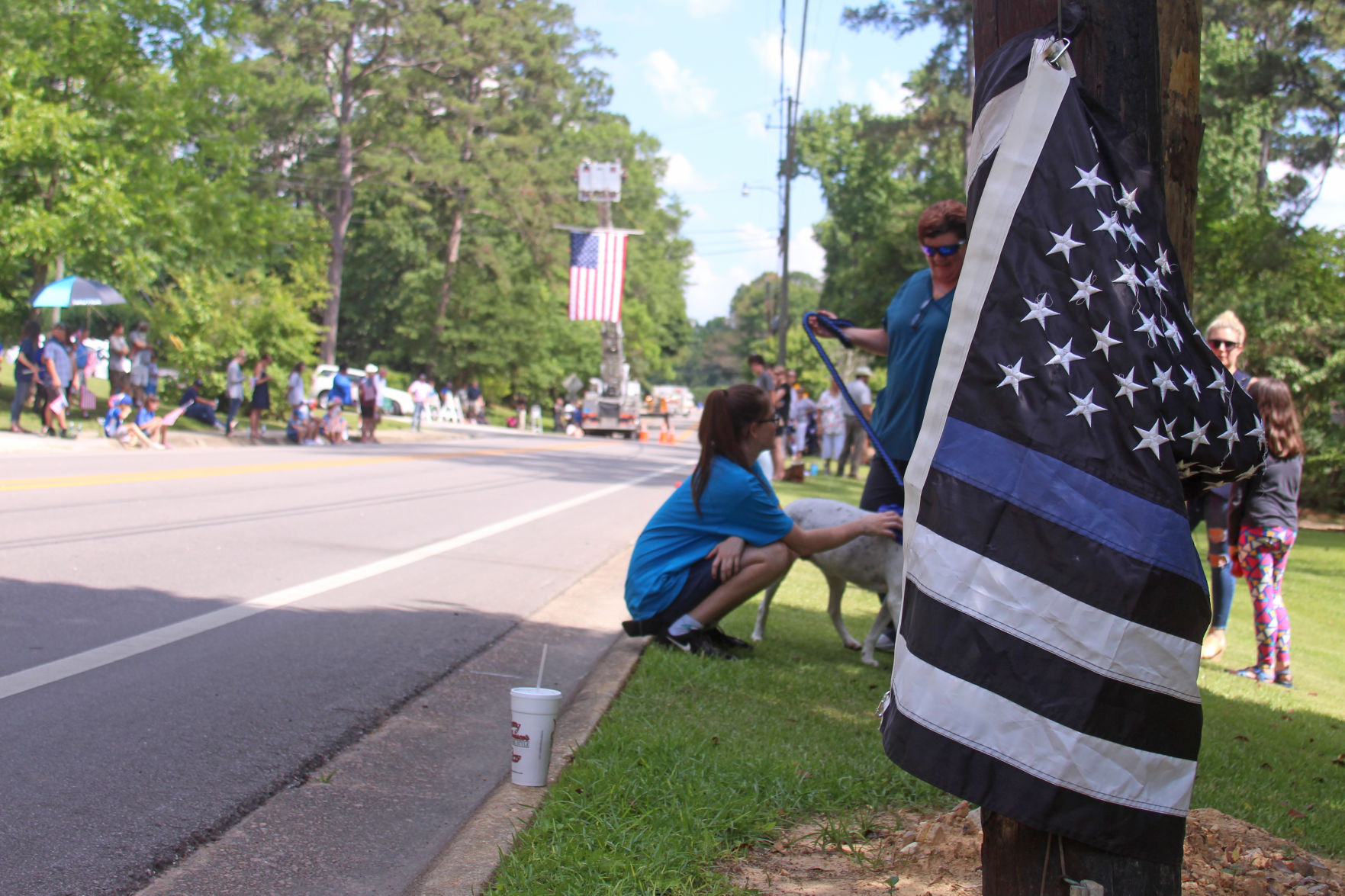 Funeral service for officer William Buechner